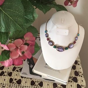 Faux Jewel Necklace